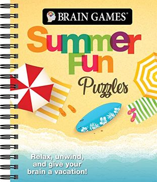 portada Brain Games Summer fum Puzzles: Relax, Unwind, and Give Your Brain a Vacation (in English)