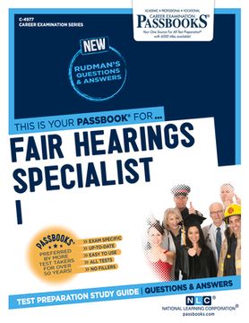 portada Fair Hearings Specialist I (C-4977): Passbooks Study Guide Volume 4977 (en Inglés)