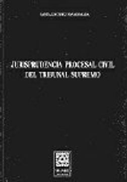 portada Jurisprudencia procesal civil del Tribunal Supremo (Biblioteca Comares de ciencia juridica) (Spanish Edition)