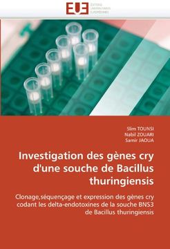 portada Investigation Des Genes Cry D'Une Souche de Bacillus Thuringiensis