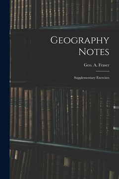 portada Geography Notes: Supplementary Exercises