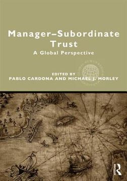 portada manager-subordinate trust: a global perspective (en Inglés)
