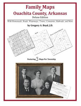 portada Family Maps of Ouachita County, Arkansas (en Inglés)
