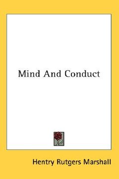 portada mind and conduct (en Inglés)