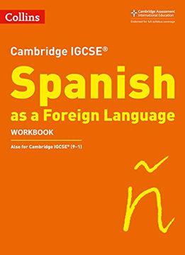 portada Cambridge Igcse (R) Spanish as a Foreign Language Workbook (in English)