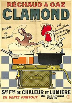 portada Carnet Blanc Affiche Réchaud à gaz Clamond (Bnf Affiches)