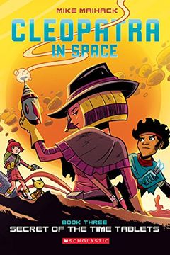 portada Secret of the Time Tablets (Cleopatra in Space #3) (in English)