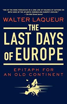 portada The Last Days of Europe (en Inglés)