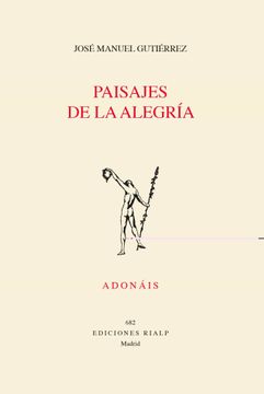 portada Paisajes de la Alegría: 682 (Adonáis) (in Spanish)