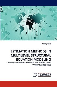 portada estimation methods in multilevel structural equation modeling (en Inglés)