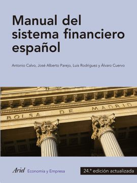 portada Manual del Sistema Financiero Español (24ª ed, Actualizada)