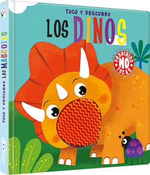 portada Coleccion Toco y Descubro-Los Dinos (in Spanish)