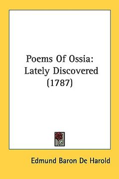 portada poems of ossia: lately discovered (1787) (en Inglés)