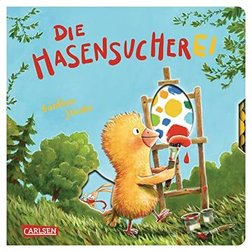 portada Die Hasensucherei: Reimgeschichte mit Drehscheiben-Spaß (en Alemán)