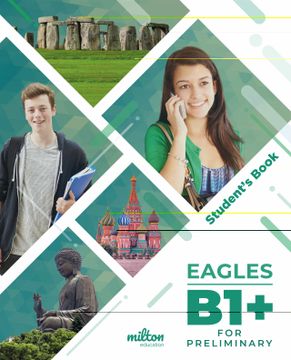 portada English b1+ Eagles Student'S Book: 4 (Eagles (Print)) (en Inglés)