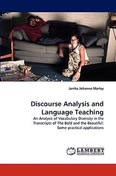 portada discourse analysis and language teaching (en Inglés)