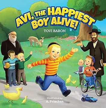 portada Avi, the Happiest boy Alive (en Inglés)