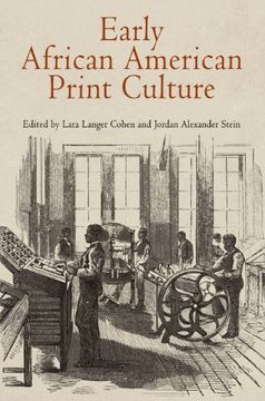 portada Early African American Print Culture (Material Texts) (in English)