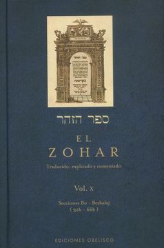 portada El Zohar (Vol. 10): Traducido, Explicado y Comentado (Cabala y Judaismo)