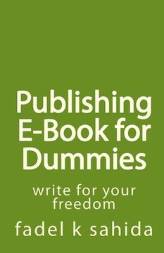 portada Publishing E-Book for Dummies (en Inglés)