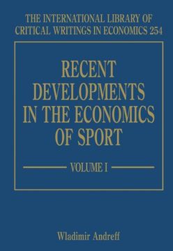 portada recent developments in the economics of sport