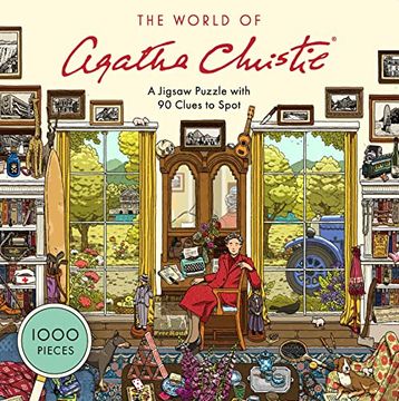 portada The World of Agatha Christie: 1000 Piece Jigsaw Puzzle (en Inglés)