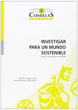 portada Investigar Para un Mundo Sostenible (in Spanish)