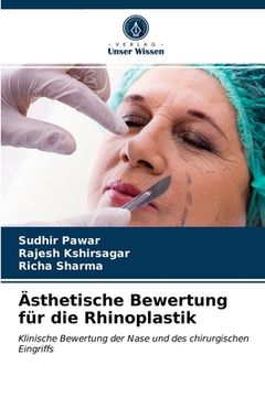 portada Ästhetische Bewertung für die Rhinoplastik (en Alemán)