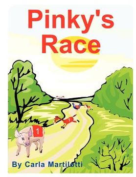 portada pinky's race (en Inglés)