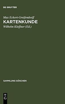 portada Kartenkunde (Sammlung Göschen) (en Alemán)