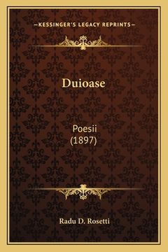 portada Duioase: Poesii (1897)