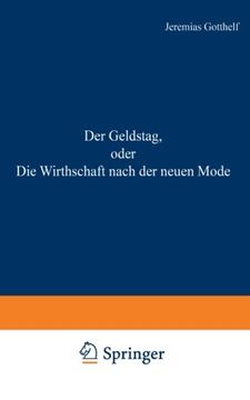 portada Der Geldstag, oder Die Wirthschaft nach der neuen Mode (German Edition)