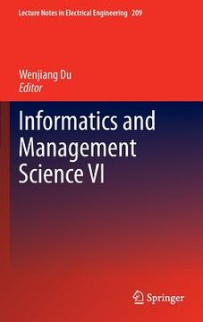 portada informatics and management science vi (in English)