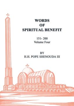 portada Words of Spiritual Benefit Volume 4 (en Inglés)