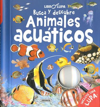portada Busca y Descubre Animales Acuáticos (in Spanish)