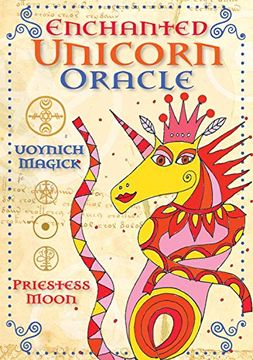 portada Enchanted Unicorn Oracle: Voynich Magick (Rockpool Oracle Cards) 