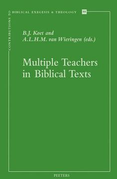 portada Multiple Teachers in Biblical Texts (en Inglés)