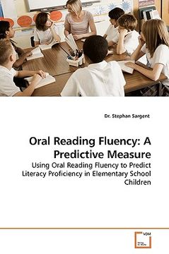 portada oral reading fluency: a predictive measure (en Inglés)