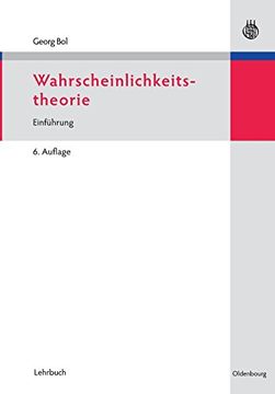 portada Wahrscheinlichkeitstheorie (en Alemán)