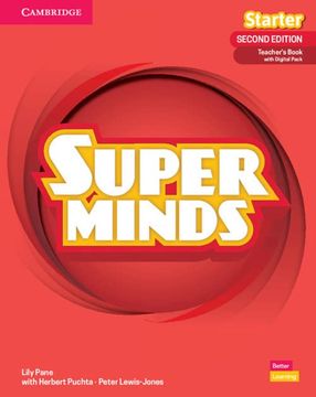 portada Super Minds Starter Teacher's Book with Digital Pack British English (in English)