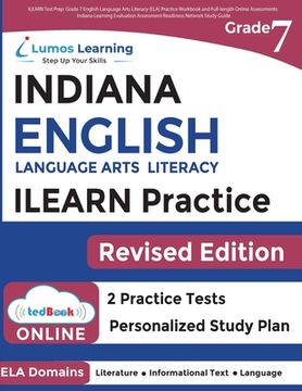 portada ILEARN Test Prep: Indiana Learning Evaluation Assessment Readiness Network Study Guide (in English)