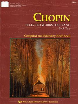 portada Chopin Selected Works for Piano Book 2 (en Inglés)