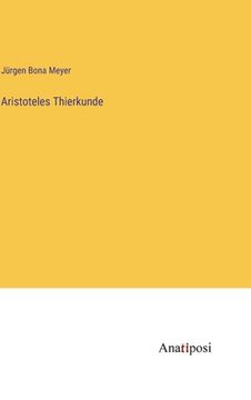 portada Aristoteles Thierkunde (en Alemán)