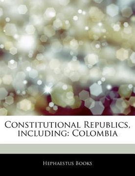 portada articles on constitutional republics, including: colombia