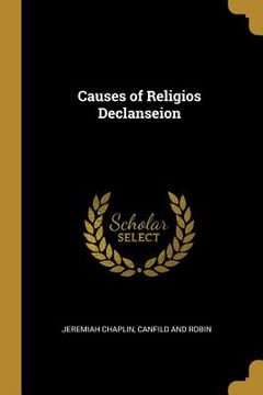 portada Causes of Religios Declanseion