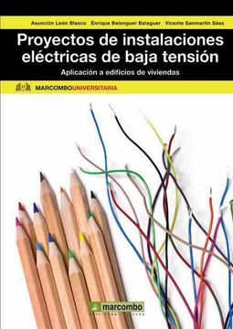 portada Proyectos de Instalaciones Eléctricas de Baja Tensión: Aplicación a Edificios de Viviendas