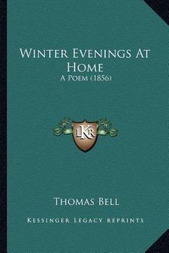 portada winter evenings at home: a poem (1856)