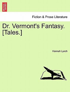 portada dr. vermont's fantasy. [tales.]