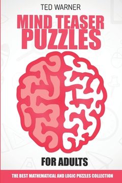 portada Mind Teaser Puzzles For Adults: Dominosa Puzzles - 200 Puzzles with Answers (en Inglés)