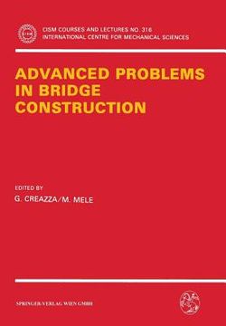 portada advanced problems in bridge construction (en Inglés)